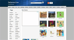 Desktop Screenshot of degames.com